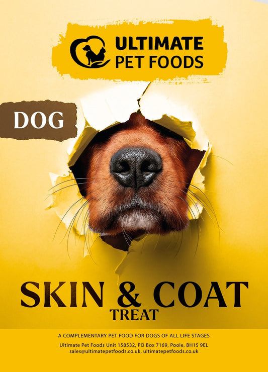 Skin and Coat -- Wellness Dog Treat to Aid and Support a Health and Shiny Coat
